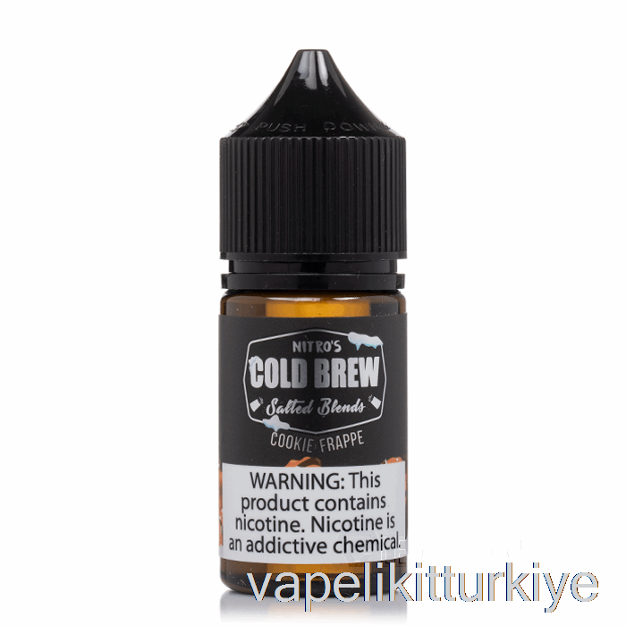 Vape Pen Vape Mate Kurabiye Frappe - Nitros Soğuk Demleme Tuzları - 30ml 25mg